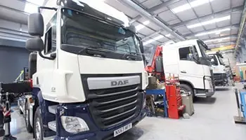 Macs Truck Rental About Us Photo of Team or Truck Workshop
